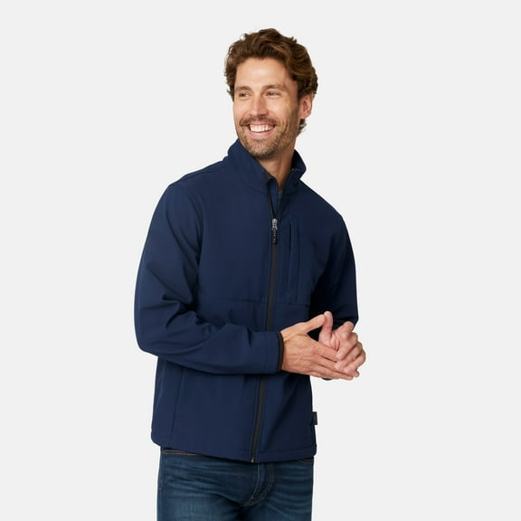 Free Country Men's Lanier Super Softshell® Jacket Dark Navy XXL