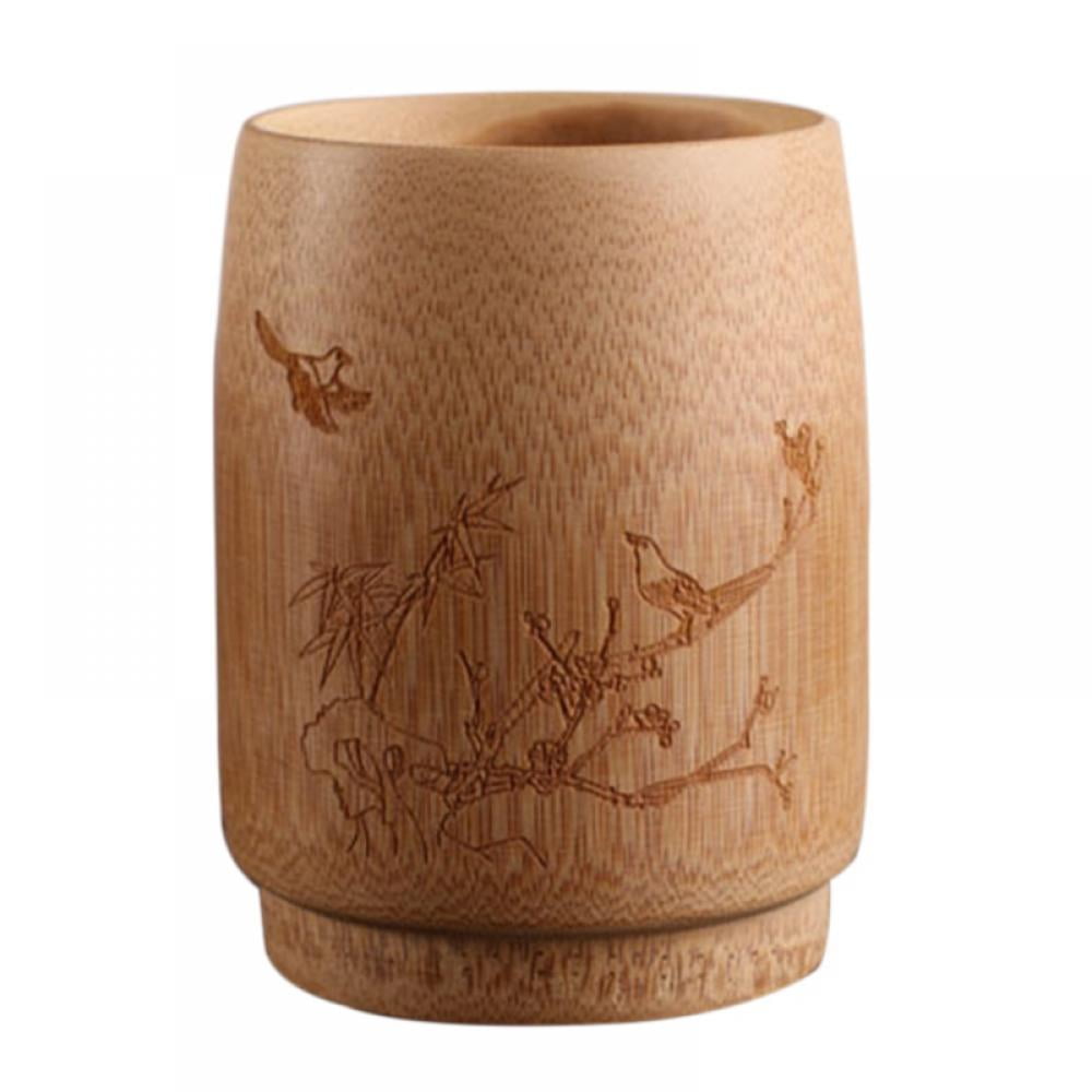 Bamboo Cup Holder Travel Mug Wooden Barrel Mugs Camping Natural Thermal  Organic Cups Reusable Vietnam Drinking for Kids - China Bamboo Cup and  Adult Bamboo Cup price