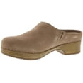 thumbnail image 4 of Bella Vita Womens Motto Slip on Clog 7 Almond Suede Leather, 4 of 6