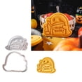thumbnail image 2 of KUFptva Set of 3 Fun Specters Shape Cutter Set Themed Biscuits Crafting Molds for Eerie Treats and Parties, 2 of 7