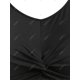 thumbnail image 3 of Vestido Talla Extra Estampado Copo de Nieve Color Ombre Rosegal  Vestidos casuales de talla grande, 3 of 5