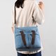 thumbnail image 4 of Nuevo bolso cruzado de lona con cremallera para mujer, de color liso, de moda 2024, de gran capacidad, versátil, para mujer, para viajes, bolsas para mujeres, 4 of 5