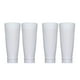 thumbnail image 1 of Calcetines de fútbol de nailon para tallas 38 a 47, protectores de espinillas blancos Sports Gear, 1 of 8
