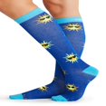thumbnail image 4 of Printsupport Chaussettes de Soutien pour Femmes 12 mmHg Ananas Régulier, 4 of 6