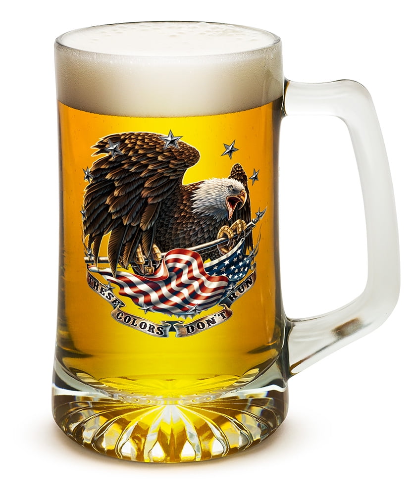 Beer Mugs with Handles “ 25 oz Tankard Beer Mug “ Veterans Gifts for Men or Women “ These... by