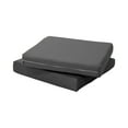 thumbnail image 7 of Westin Outdoor 22" x 21" x 3" Outdoor Deep Seat Cushions with UV Weather Resistant Polyester (Set of 2), Gray, 7 of 7