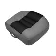 thumbnail image 4 of Cojín elevador de asiento de coche antideslizante y multifuncional para oficina y hogar. Gris y negro, 4 of 9