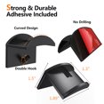 thumbnail image 4 of Estante de almacenamiento para gorras de béisbol perchero moderno para colgar Wdftyju en la pared gancho de puerta 10 piezas, 4 of 8