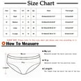 thumbnail image 3 of YWDJ Womens Underwear Cheeky Lace Lightweight G String No Show Sexy Lace Underwear Comfortable and Slim Hollowed Out Solid Panties Briefs Black L, 3 of 6