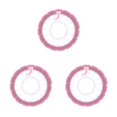 thumbnail image 3 of Bearachild Cojín de asiento de inodoro de invierno con asa Espesar Closestool Mat Accesorios de baño, rosa Type1 NO1 Bearachild CBP143456, 3 of 6