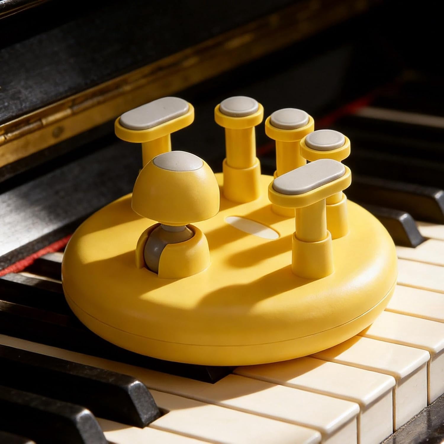 Hand Strengthener Piano Finger Trainer Ergonomic Orthotic Tool for Music Lessons Practice Home School Classroom(Q)abs