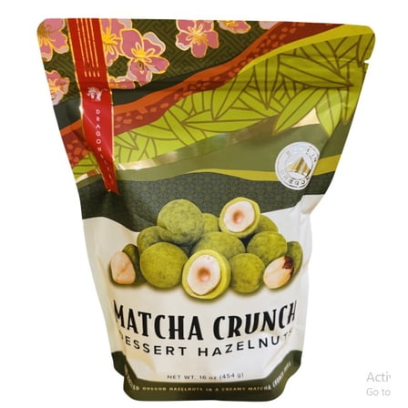 Dragonberry Matcha Crunch Oregon Hazelnuts, 16 oz