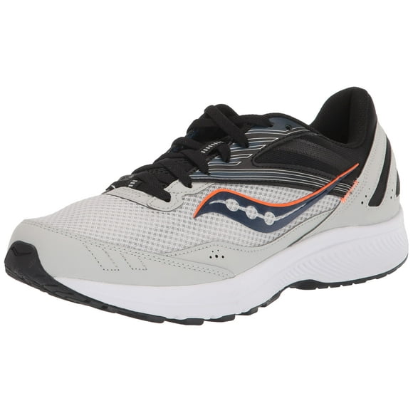 Saucony Men's Cohesion 15 Running Shoe, Fog/Space, 12