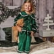 thumbnail image 3 of Gran oferta, conjuntos de pijamas rojos para la familia, pijamas navideños para bebés y niñas, pijamas cálidos de terciopelo dorado para niños, ropa de vestir para niños, pijamas para niños pequeños, 3 of 4