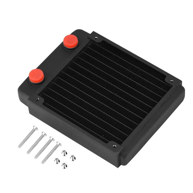 Intercambiador De Calor Líquido De Refrigeración Por Agua Del Ordenador Del Disipador De Calor Del Radiador De Cobre (120 Mm) sonducket EL006908-00