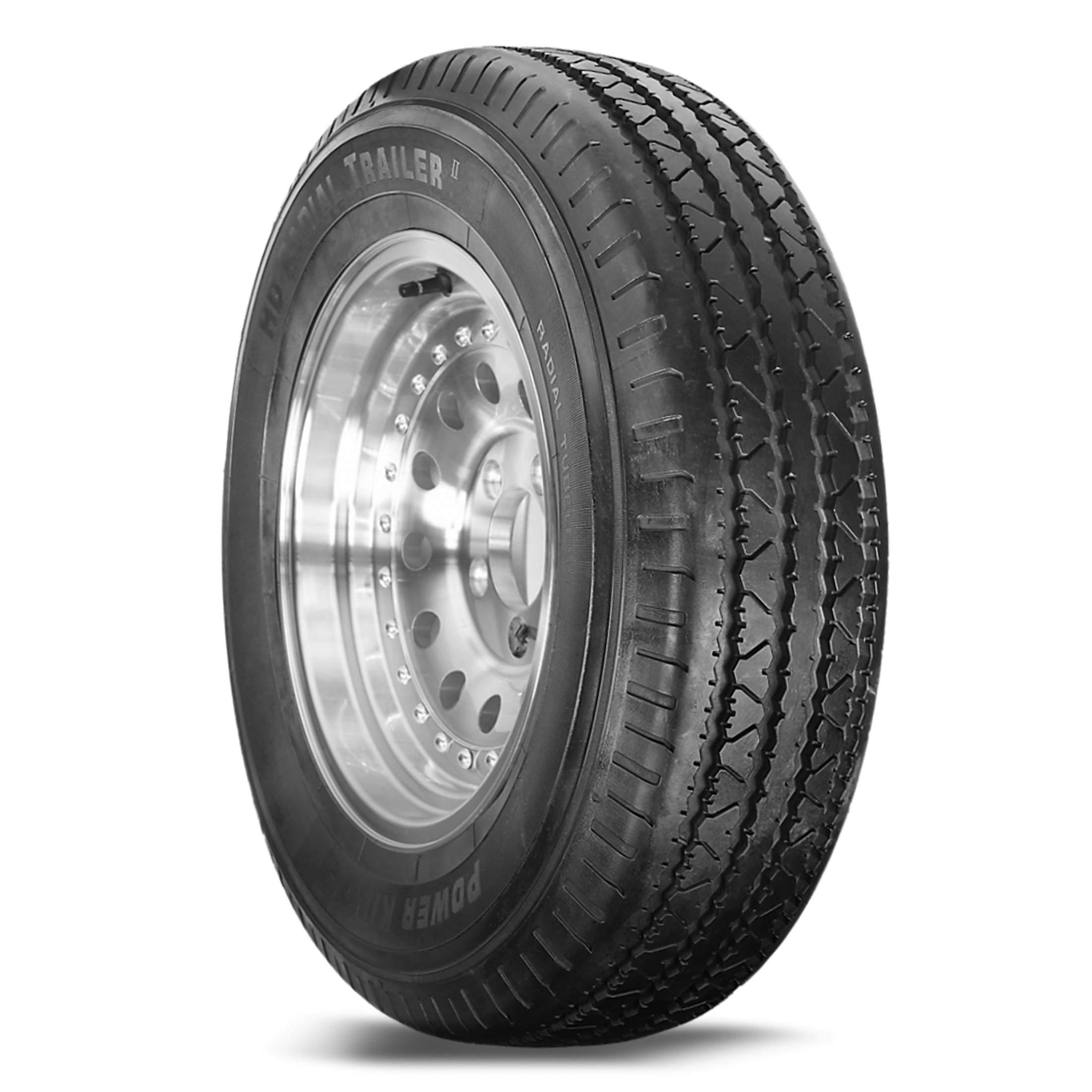 Power King HD Radial Trailer II ST205/90R15 10PR 118/113L E Trailer Tires ST205/90R/15 (Tire Only)