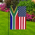thumbnail image 2 of American South Africa Flag South African Friendship U.S.A Memorial Day Patriotic For House Flag, Double-Sided Decorative Outdoor Flag, Patriotic Polyester Yard Flag 29.5 x 39.5 in, 2 of 5