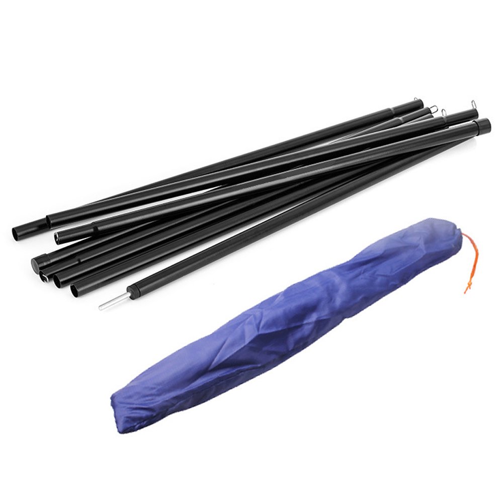 2 PCS/Set Outdoor Tent Canopy Poles Tent Canopy Support Rods Awning