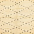 thumbnail image 1 of Ahgly Company Indoor Square Abstract Khaki Gold Solid Area Rugs, 7' Square, 1 of 6