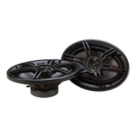 Crunch 400 Watts 6 x 9 Inches 3-Way 4-Ohm Coaxial CS Speakers, Black | (Best 4 Inch Component Speakers)