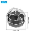 thumbnail image 2 of Uxcell Clear Plastic Ring Boxes 1.5"x1.5" Engagement Ring Holder Box Earrings Jewelry Box with Foam Insert Black 20 Pcs, 2 of 6