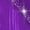 Purple, variant on Doomiva Womens Tassel Latin Samba Dance Dresses Long Sleeve Irregular Hem Dress Purple M