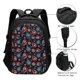 thumbnail image 3 of Balery Paisley1 Mochila con carga USB para hombre y mujer - Mochila impermeable y antirrobo para laptop con puerto USB para viajes, trabajo, 3 of 7