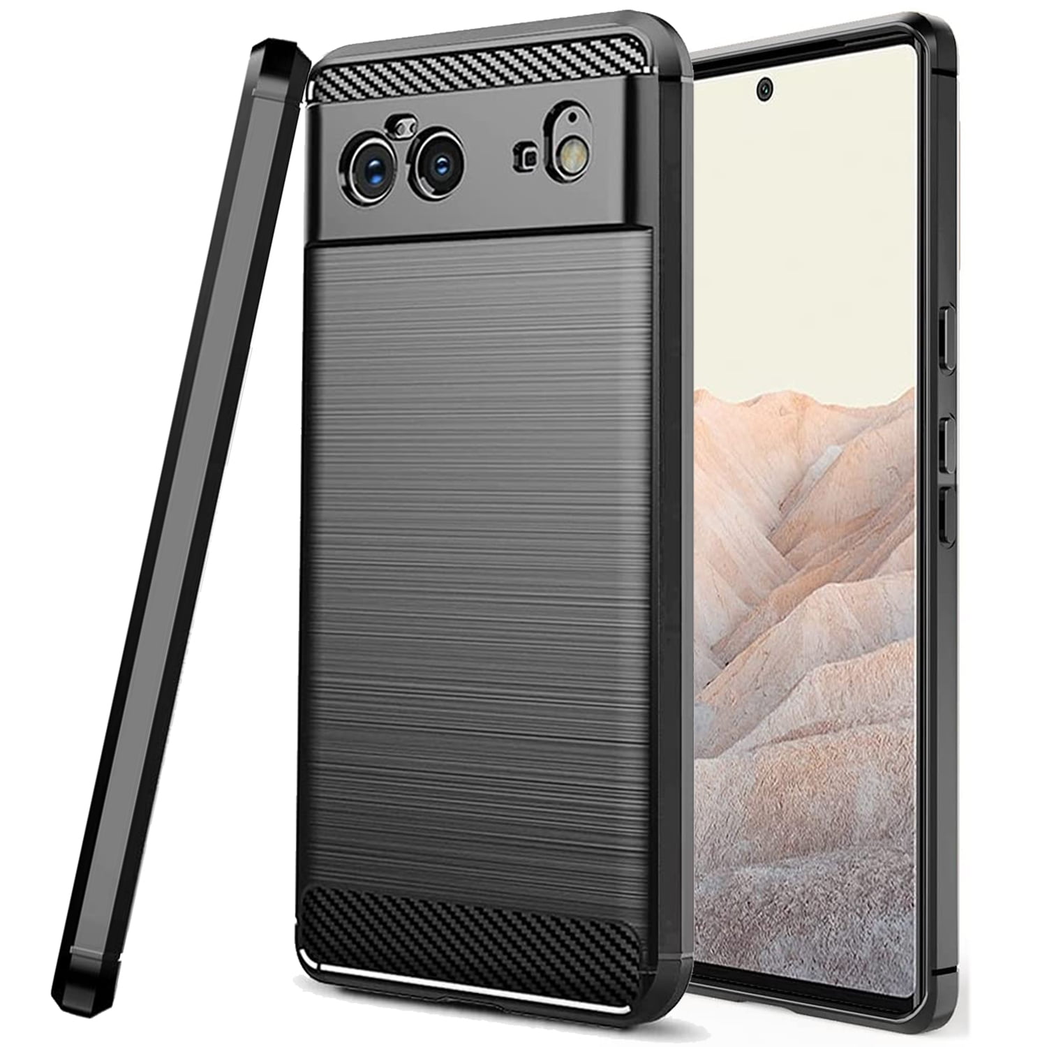 CoverON for Google Pixel 6 Phone Case, Slim Lightweight Flexible TPU