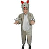 Kids Plush Wolf Costume Size: Small