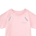 thumbnail image 6 of ITSAME Girls Athletic Shirts, Crewneck Short Sleeve Tops Mesh Quick-Dry Summer Sport T-Shirts Pink Size 10-11, 6 of 8