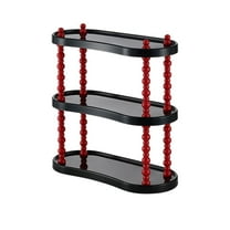 Miogawg Bathroom Countertop Organizer, Tray Vanity Counter Skincare Organizer Shelf, Kitchen Under Sink Standing Rack, Home Storage Holder For Lotion Makeup Cosmetics Perfume Spice