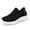Black, variant on Womens Athletic Sneaker, Mesh Comfort Soft Sole Non-slip Running Casual Shoes Pink US7