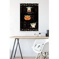thumbnail image 5 of Star Wars: The Mandalorian - Grogu Trick Or Treat Wall Poster with Wooden Magnetic Frame, 22.375" x 34", 5 of 5