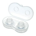 thumbnail image 1 of Tetina Everter Extractores de pezones o everters 1 par con estuche de viaje para almacenamiento Extensor de ventosas corrector de pezones sin silicona BPA para Flat Tomshoo  Tetina Everter, 1 of 7