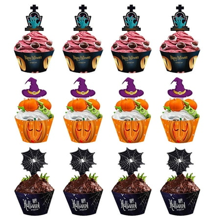24pcs Cake Topper Set Y Diy Cupcake With Wrapper Canada - Diy Cupcake Toppers Size 24pcs Cake Topper Set Y Diy Cupcake With Wrapper Canada - Diy Cupcake Toppers Size