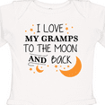 thumbnail image 4 of Inktastic I Love My Gramps To The Moon and Back Boys or Girls Long Sleeve Baby Bodysuit, 4 of 5