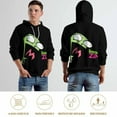 thumbnail image 7 of Invader Zim Hoodie Unisex 3d Novelty Hoodies Graphic Hoodies Pullover Sweatshirts For Men Women Teen S, 7 of 7