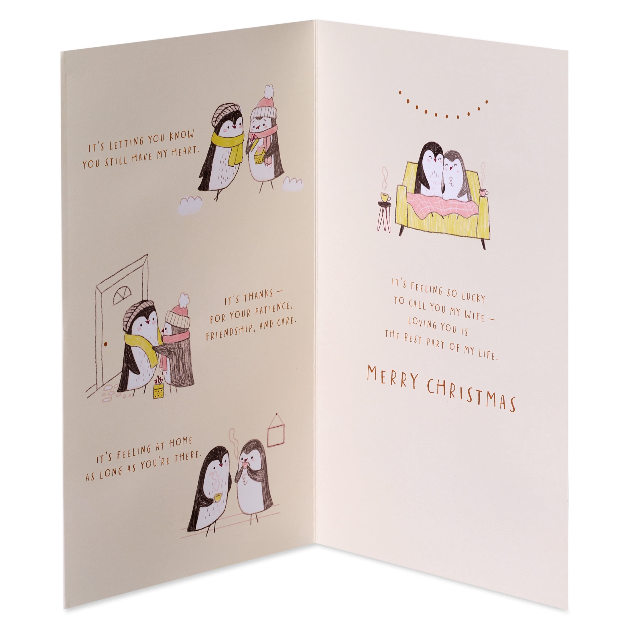 American Greetings Christmas Card for Wife (The Best Part)