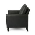 thumbnail image 4 of Noble House Cacey Contemporary Solid Club Chair, Black, 4 of 6