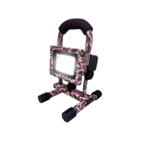 Fli Series - FLI FL10PCACW 10 watt, 4 hours Camo Pro-Rechargeable LED Floodlight - Pink
