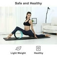 thumbnail image 2 of Flexible Range Of Motion Yoga Wheel, Posture Fit Padding Technology - 12.6" X 5" Increase Mobility Back Pain Relief Wheel, Durable ABS Frame For Stability &amp; Anti-Slip Surface, 2 of 4