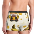 thumbnail image 3 of Fotbe Beekeeper Gnome Holding A Glass Men’s Total Support Pouch Boxer Briefs, X-Temp Cooling, Moisture-Wicking Underwear, Regular, Long-leg and Trunk-Medium, 3 of 6