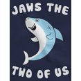 thumbnail image 6 of Jaws The Two Of Us Valentine's Day Set for Him & Her Matching Couples Hoodies Men Blue X-Large / Women Blue X-Large, 6 of 6