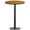 Natural, variant on Emma + Oliver 30"RD Walnut Laminate Bar Table Top-18"RD Base
