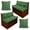Art Peacock Feather, variant on Chririnla Cherry Blossom Hummingbird Rv Sofa Booth Cushion Covers 2 Set Dinette Seat Slipcovers with Matching Pillowcase Covers Fit for Travel Trailer Daily Use