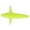 Fluorescent yellow, variant on ROZYARD Sea Fishing Hard Baits Replacement Plane Shape Boats Fishing Lure Trolling Bird Shaped Teaser Fishing Tackle Easy to Use