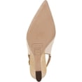thumbnail image 5 of Franco Sarto Women's Tessa Pointed Toe Slingback Wedge Pump Ivory White Raffia 10M, 5 of 5