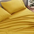 4 Piece Bed Sheet Set Deep Pocket 1800 Series Microfiber Comfort Soft