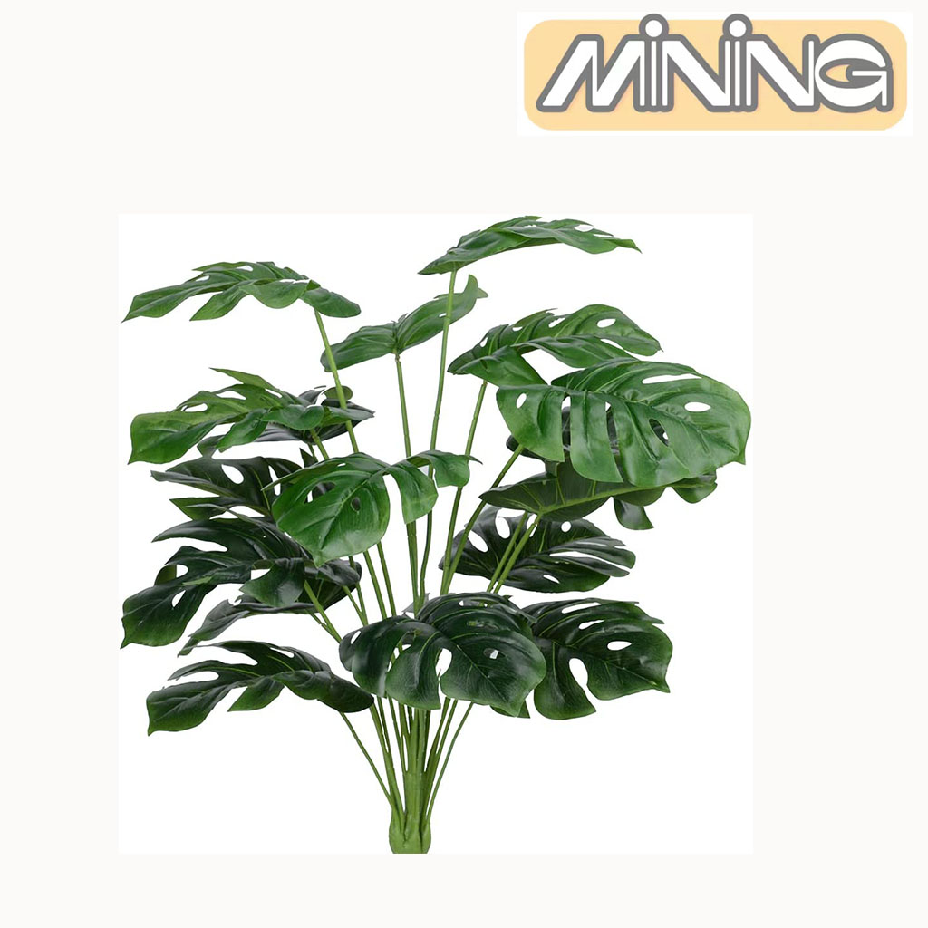 Artificial Palm Tree Leaves Tropical Plants Artificial Monstera Tree Faux Fake Palm Fronds Plant