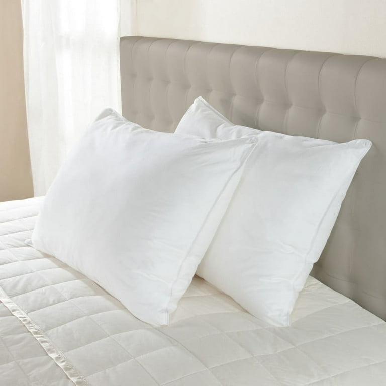 Downlite medium density 230 tc white goose chamber hotel pillow discount